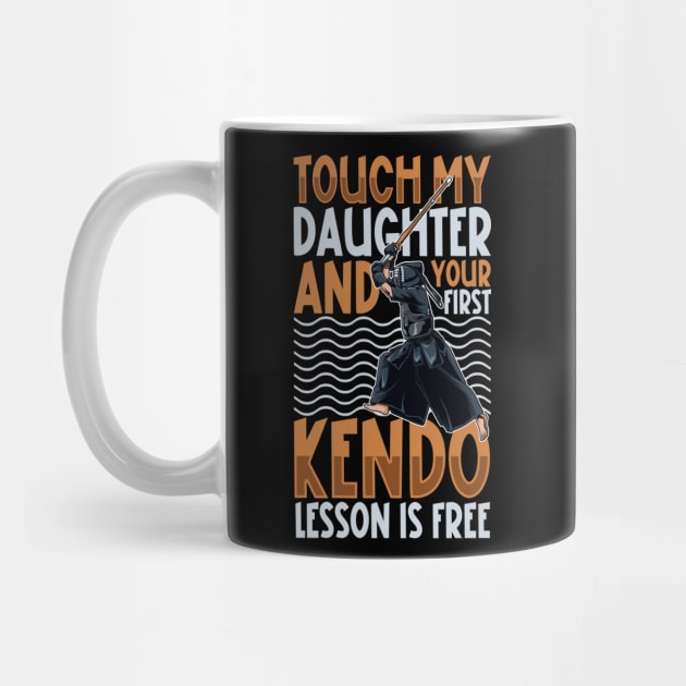 Don't touch my daughter - Kendo by Modern Medieval Design